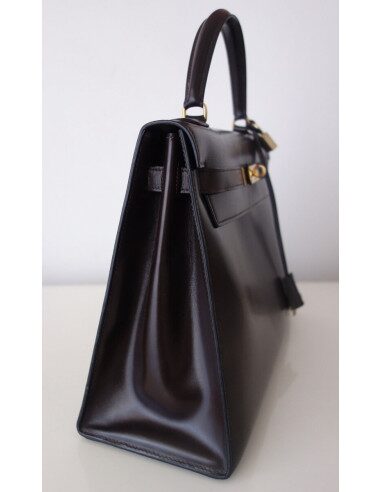 Sac Hermes Kelly 32 marron