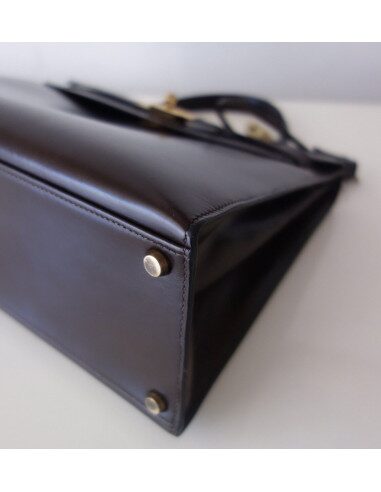 Sac Hermes Kelly 32 marron