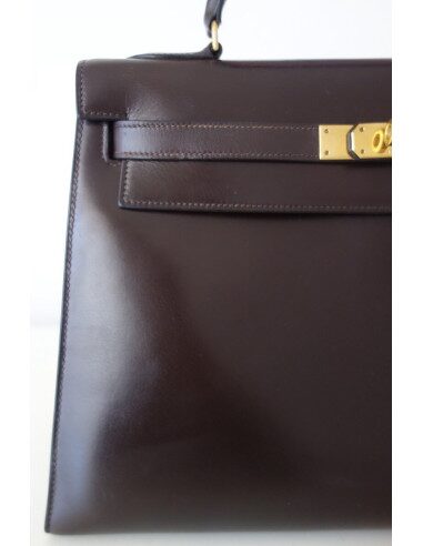 Sac Hermes Kelly 32 marron