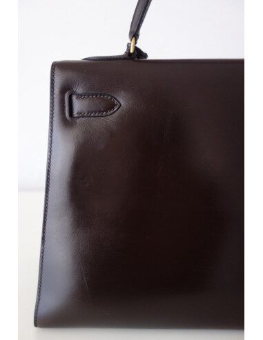Sac Hermes Kelly 32 marron