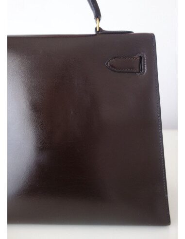 Sac Hermes Kelly 32 marron