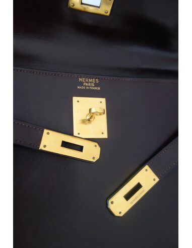 Sac Hermes Kelly 32 marron