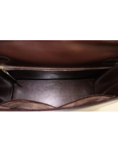 Sac Hermes Kelly 32 marron