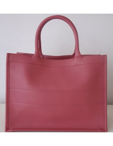 Sac Dior Book Tote rose