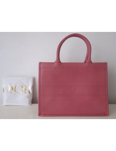 Sac Dior Book Tote rose