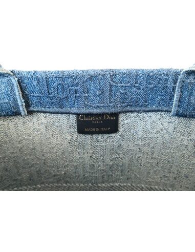 Sac Dior Book Tote Denim