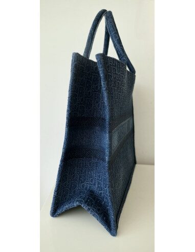 Sac Dior Book Tote Denim