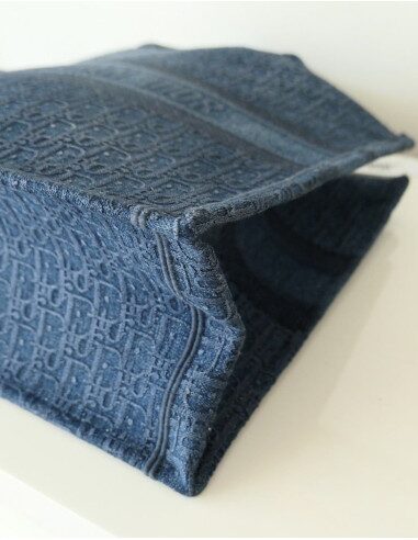 Sac Dior Book Tote Denim