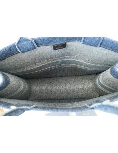 Sac Dior Book Tote Denim
