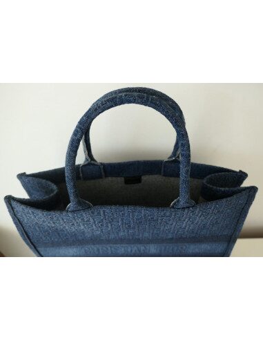 Sac Dior Book Tote Denim