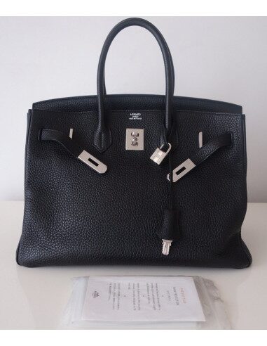 Sac Hermes Birkin 35 noir