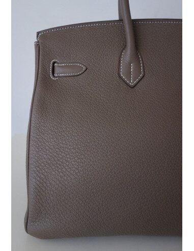 Sac Hermes Birkin 35 étoupe