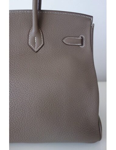 Sac Hermes Birkin 35 étoupe