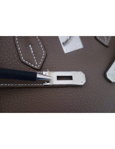 Sac Hermes Birkin 35 étoupe