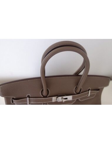 Sac Hermes Birkin 35 étoupe