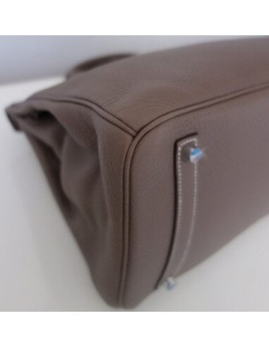 Sac Hermes Birkin 35 étoupe