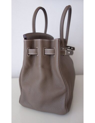 Sac Hermes Birkin 35 étoupe
