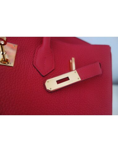 Sac Hermes Birkin 35 rouge