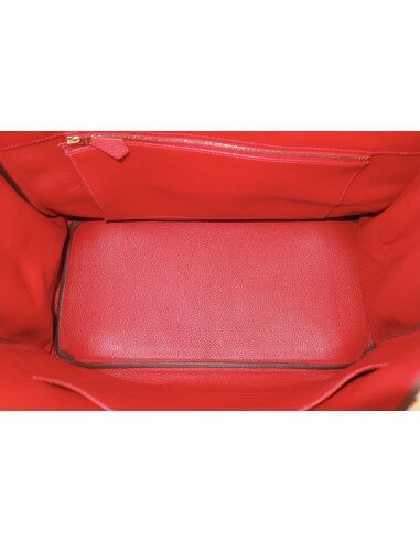 Sac Hermes Birkin 35 rouge