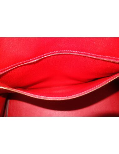 Sac Hermes Birkin 35 rouge