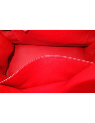 Sac Hermes Birkin 35 rouge