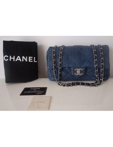 Sac Chanel classique python
