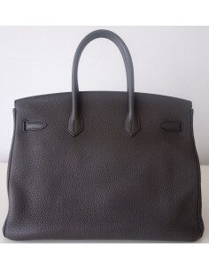 Sac Hermes Birkin graphite 2