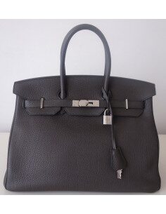 Sac Hermes Birkin graphite