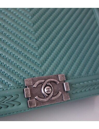 Sac Chanel Boy vert