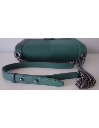 Sac Chanel Boy vert