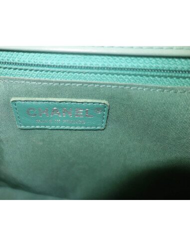 Sac Chanel Boy vert