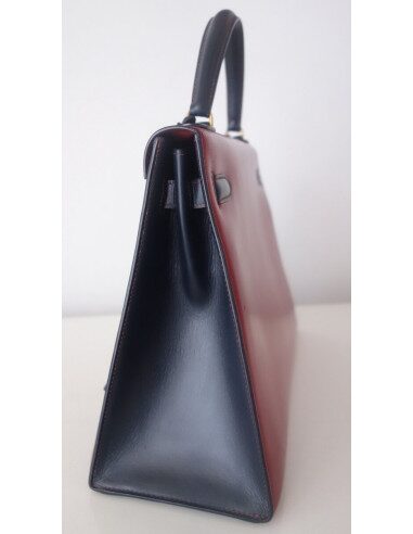 Sac Hermes Kelly 32 tricolore