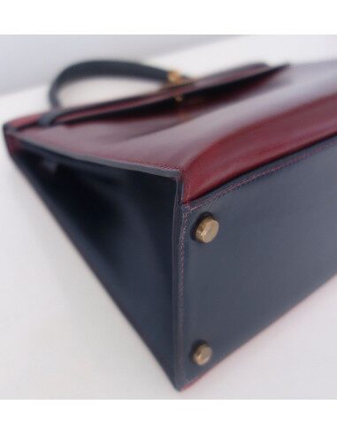 Sac Hermes Kelly 32 tricolore