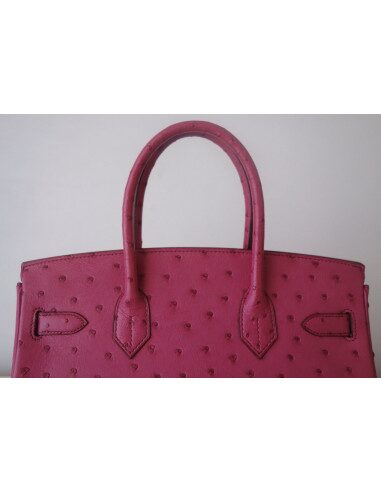 Sac Hermes Birkin 30 autruche