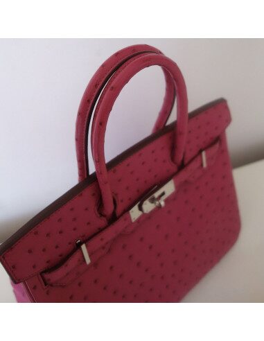Sac Hermes Birkin 30 autruche