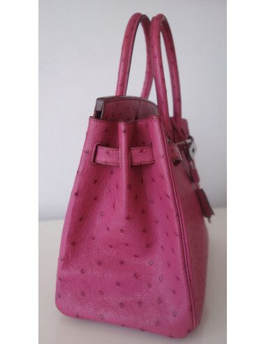 Sac Hermes Birkin 30 autruche