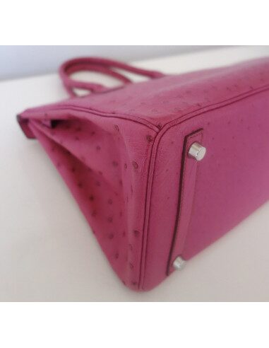 Sac Hermes Birkin 30 autruche