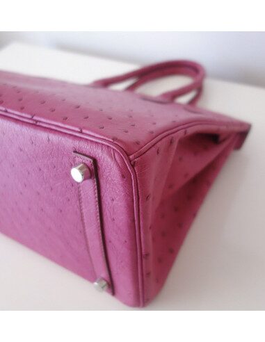 Sac Hermes Birkin 30 autruche