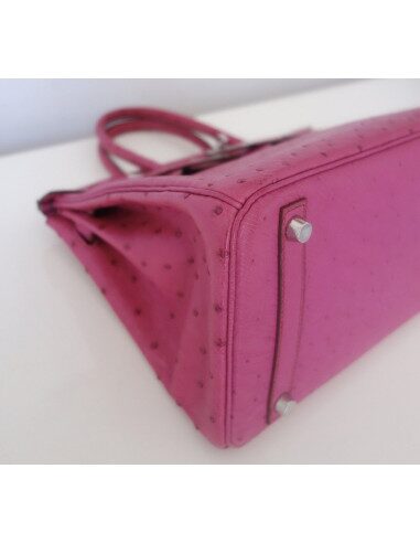 Sac Hermes Birkin 30 autruche
