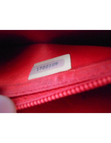 SAC CHANEL POMPON VINTAGE ROUGE