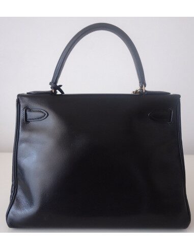 Sac Hermes Kelly noir 28