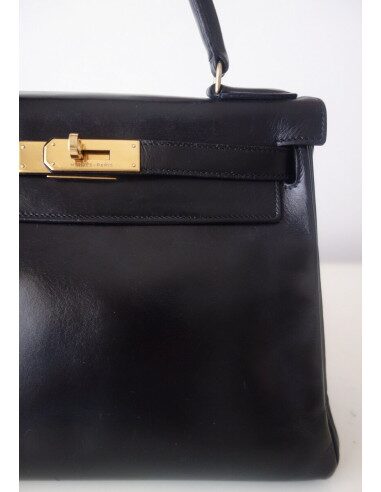 Sac Hermes Kelly noir 28