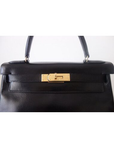 Sac Hermes Kelly noir 28
