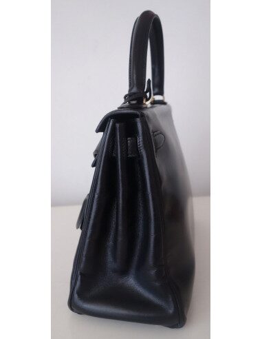 Sac Hermes Kelly noir 28