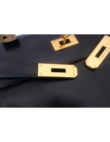 Sac Hermes Kelly noir 28