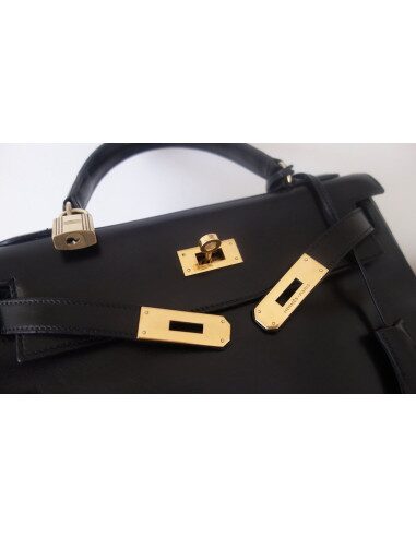 Sac Hermes Kelly noir 28