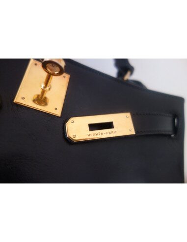 Sac Hermes Kelly noir 28