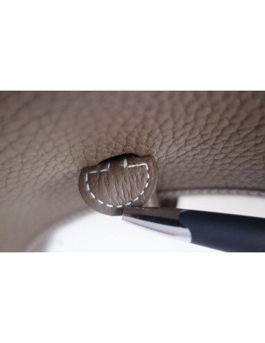 Sac Hermes Evelyne amazone étoupe