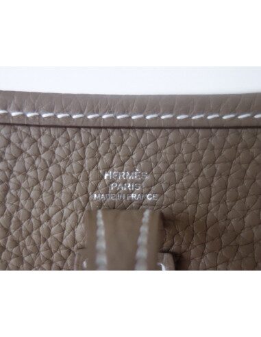 Sac Hermes Evelyne amazone étoupe