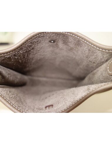 Sac Hermes Evelyne amazone étoupe
